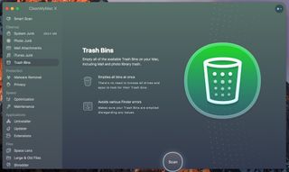 CleanMyMac X Trash Bin