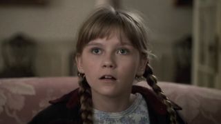 Kirsten Dunst reacting in the 1995 Jumanji.