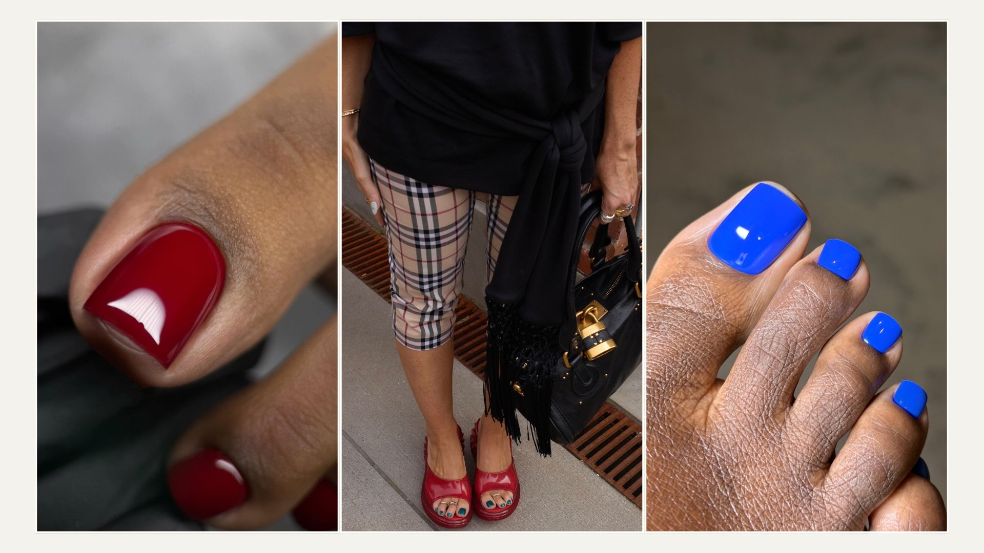 pedicure colours for october