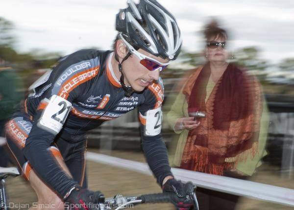 Colorado's Allen Krughoff (Boulder Cycle Sport) continues to impress at the national level with 11th on the day