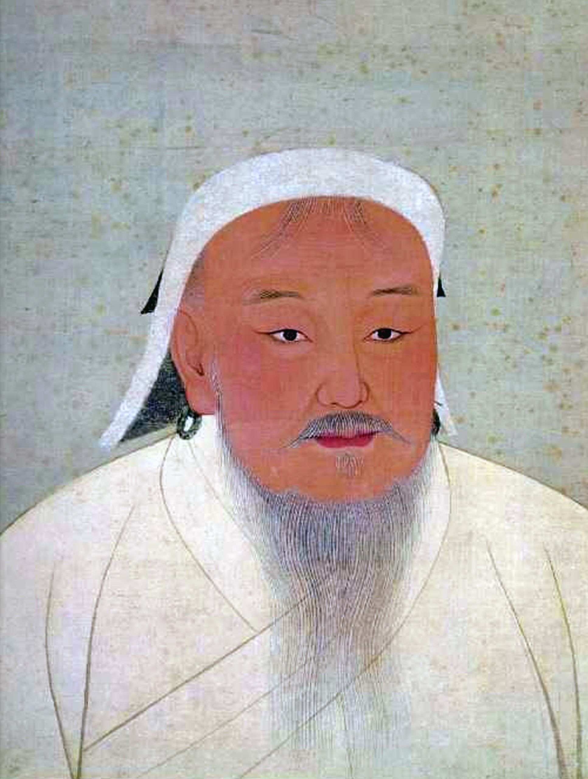 Portrait of genghis khan