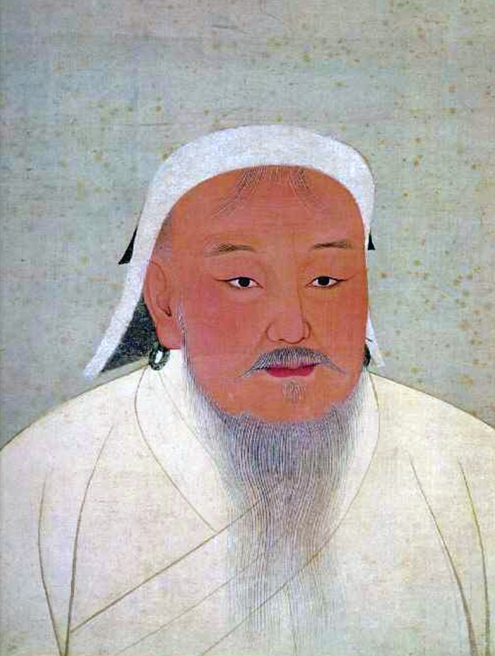 Portrait of genghis khan