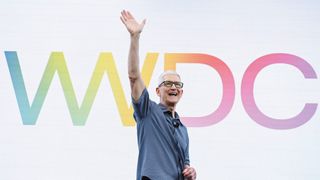Tim Cook at WWDC 2025