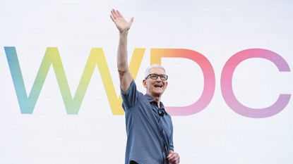 Tim Cook at WWDC 2025