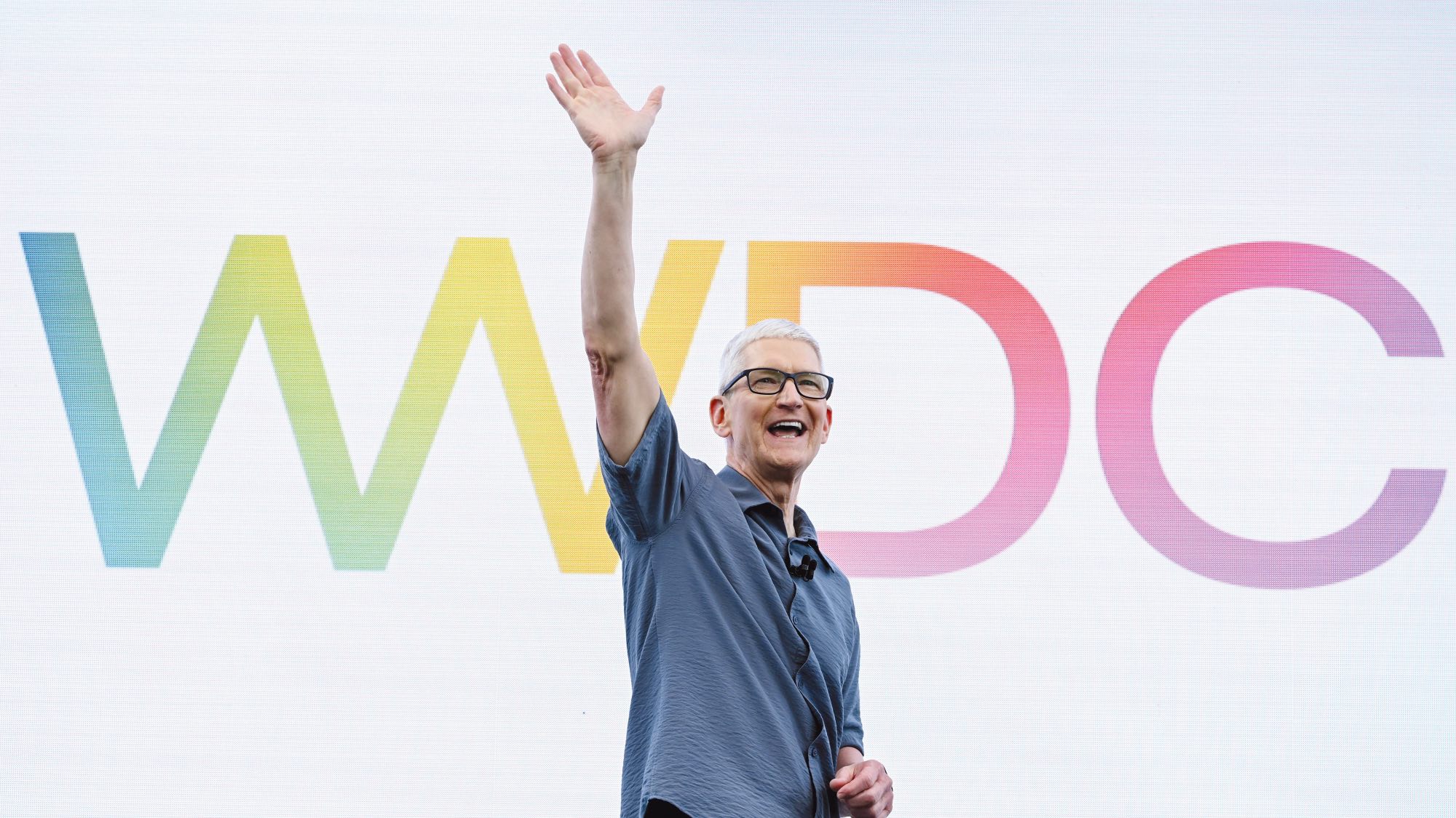 Tim Cook at WWDC 2025