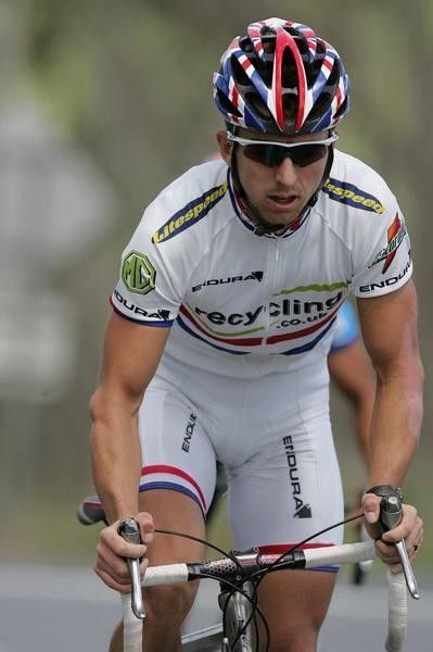 Russell Downing riding the 2005 Herald Sun Tour