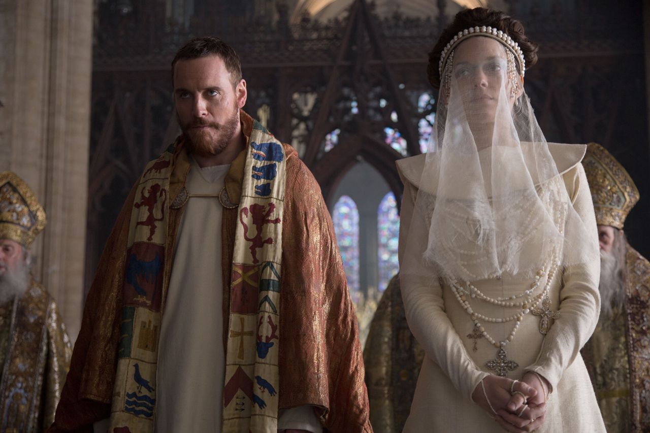 Michael Fassbender as Macbeth, Marion Cotillard as Lady Macbeth