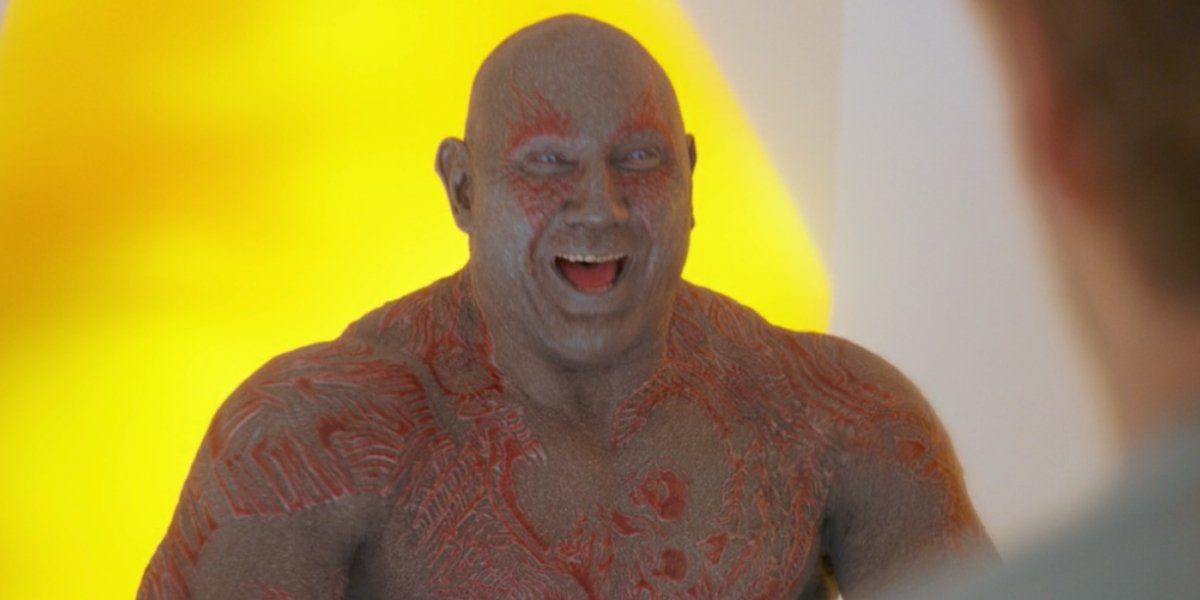 Drax the Destroyer, BJJ Purple Belt.  Dave Bautista, the former WWF star  is now a Hollywood actor best known for playing role of Drax the Destroyer  in the Gurdians of the