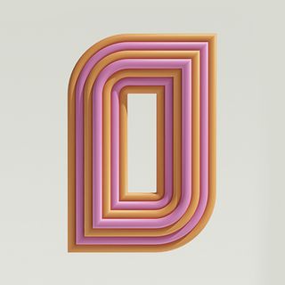 number typography