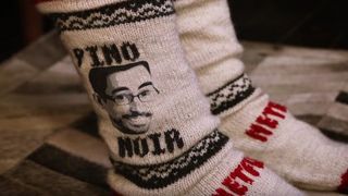 Ah, yes, Nick Pino-themed socks. TechRadar wins Christmas.