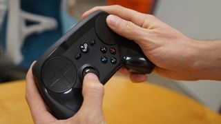 Steam Controller touching