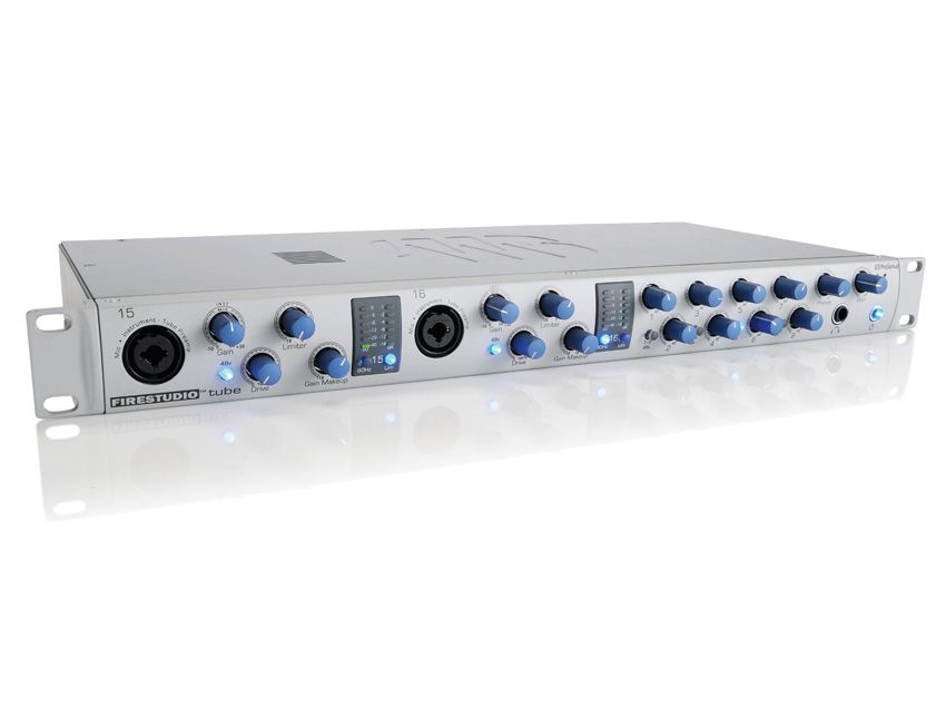 Use the FireStudio Tube's Drive knobs to dial in some saturation.