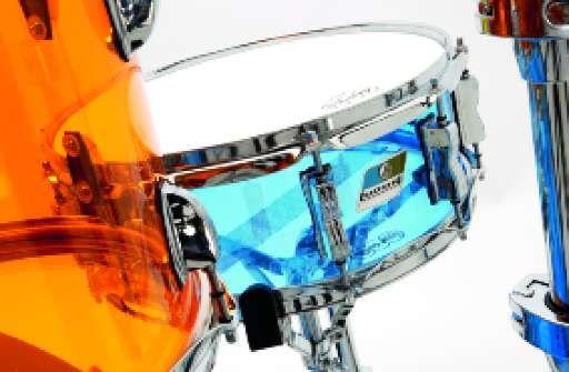 The snare has proper 45&ordm; bearing edges.