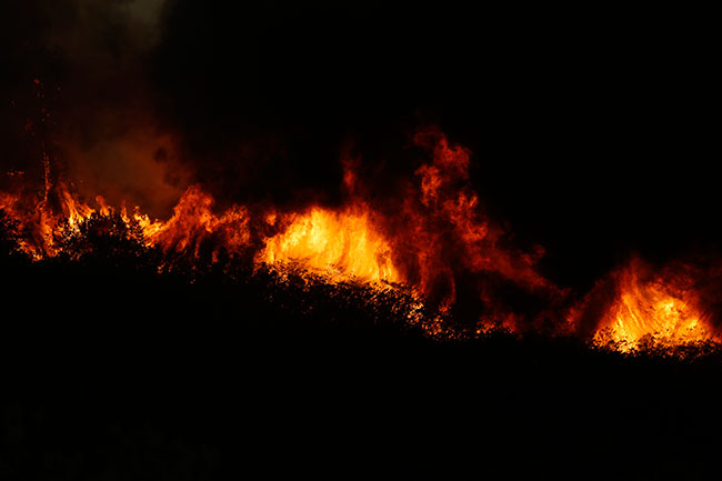 Jerusalem fire, California fires,