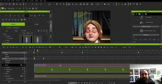 Animation of Lewis Capaldi in 3D software