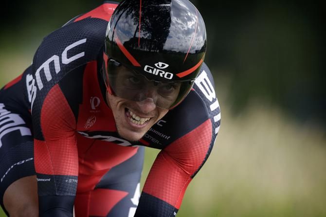 Philippe Gilbert (BMC) on his way to winning the Ster ZLM Toer prologue