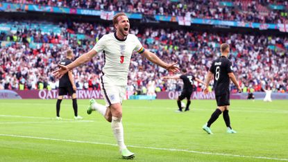 England captain Harry Kane scored against Germany at Wembley  