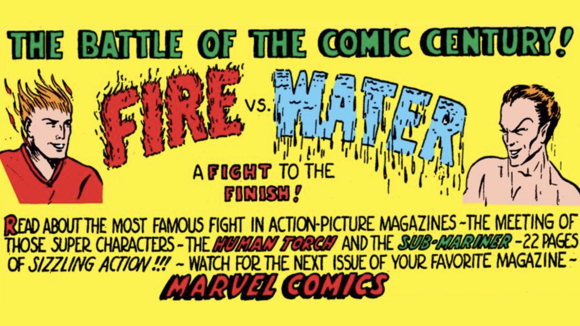 Marvel Mystery Comics #8 panel