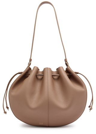 Flores Leather Shoulder Bag