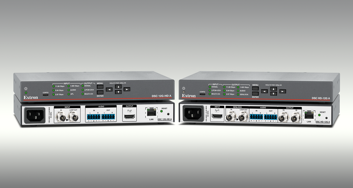 New Extron solutions for 4K technology. 
