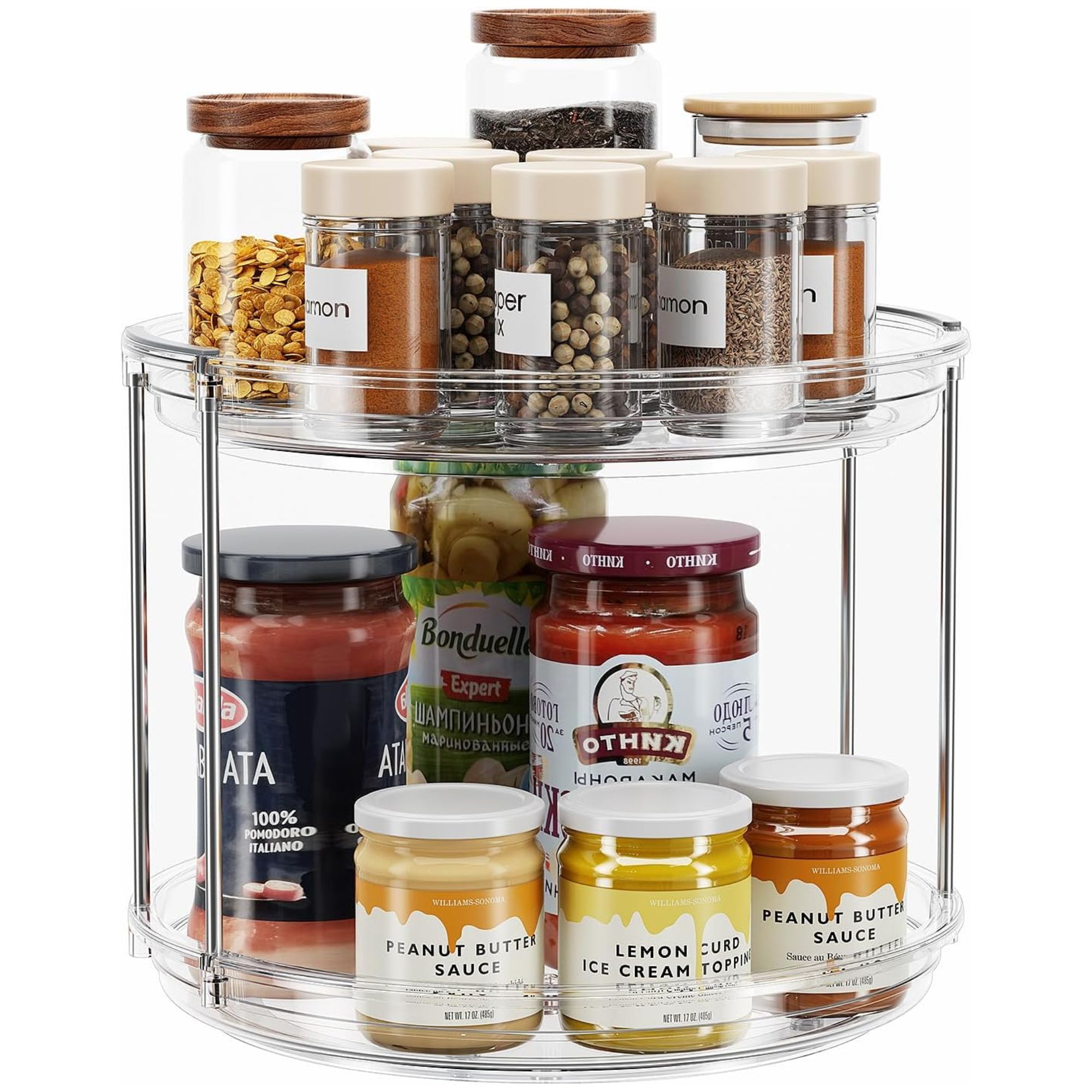 Lazy Susan Turntable Organizer