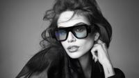 Kaia Gerber wearing Snap Specs