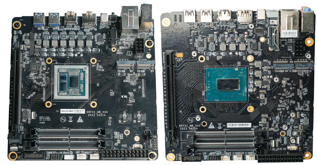 Minisforum AMD and Intel Mini ITX PCs