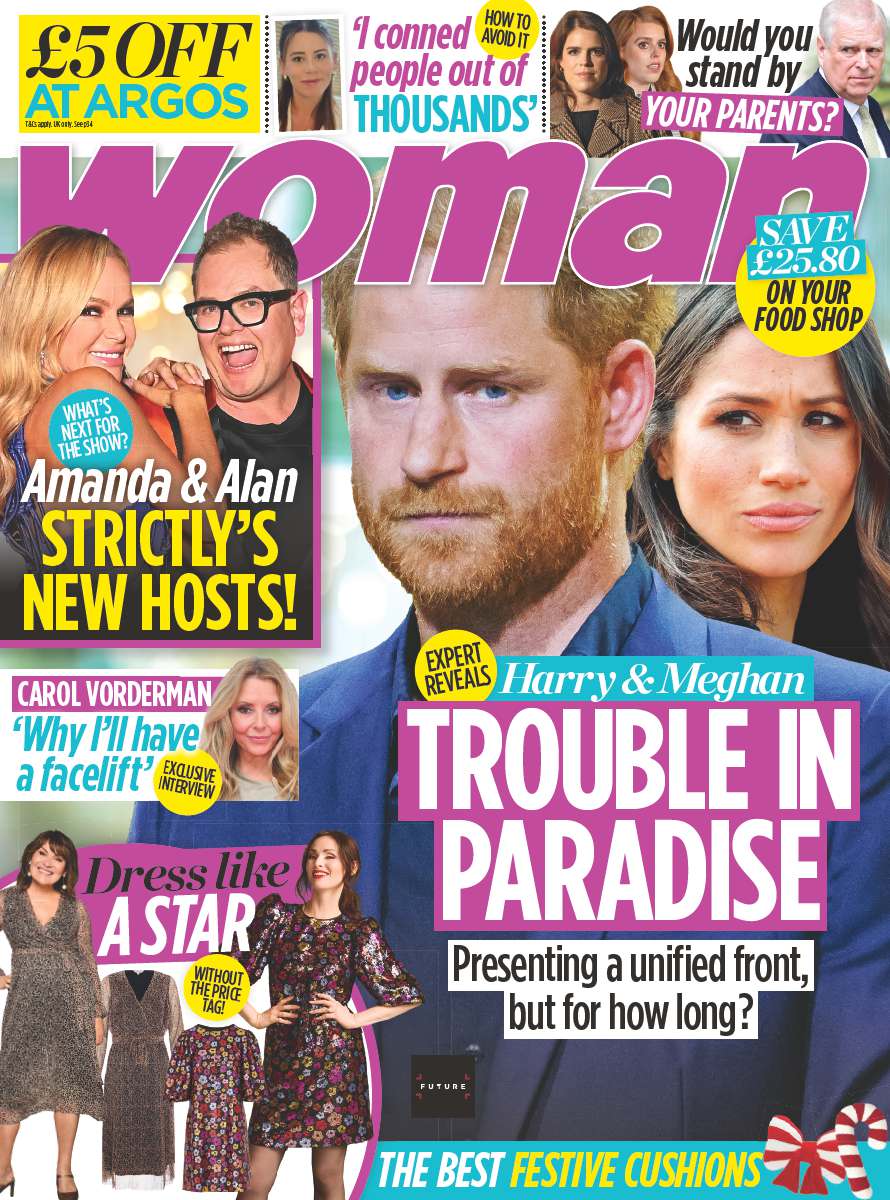 Cover of woman magazine, November 17 issue