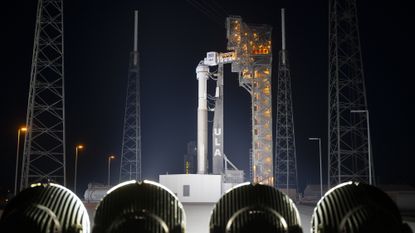 A photo of Boeing's Starliner before the aborted launch attempt.