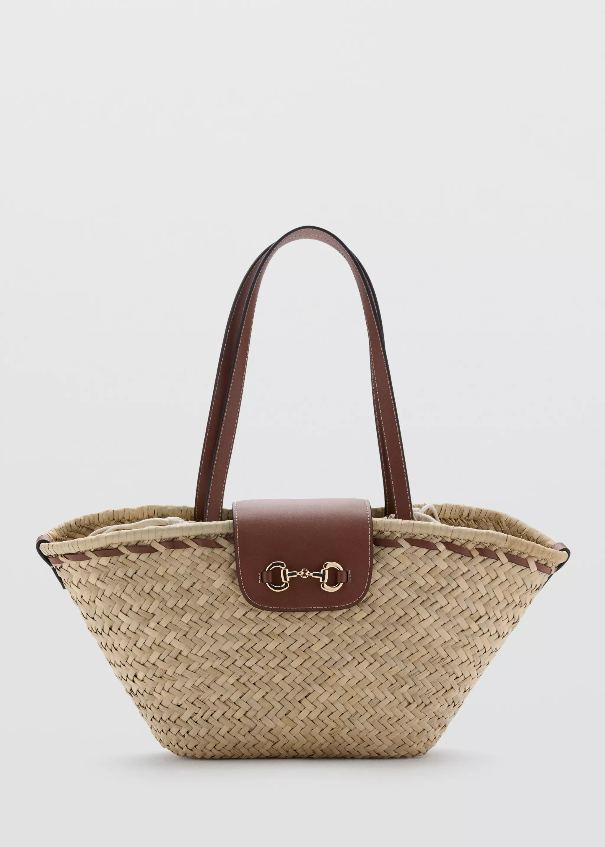 Medium Natural-Fiber Basket - Women | Mango Usa