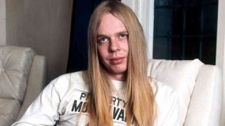 Rick Wakeman in the studio in 1973