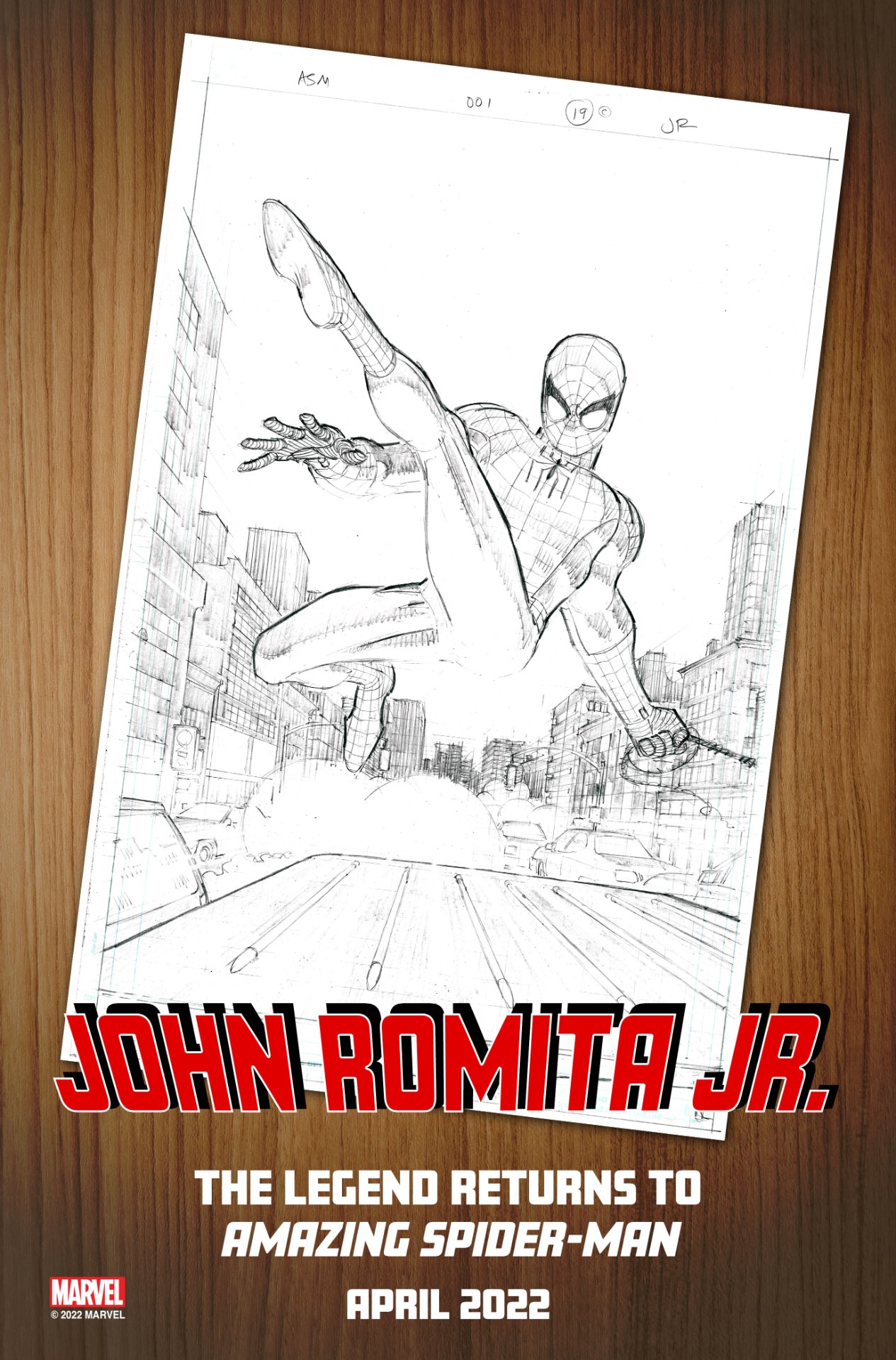 John Romita Jr. / Erstaunlicher Spider-Man-Teaser