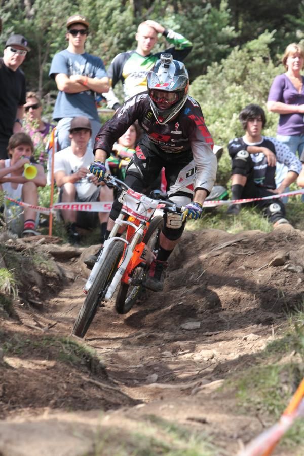 Rick Boyer (OGIO/GoPro/ODI/Orange/Pinstripe/SRAM) descended the fastest among the men