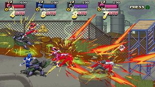 Mighty Morphin Power Rangers: Rita's Rewind in-game screenshot