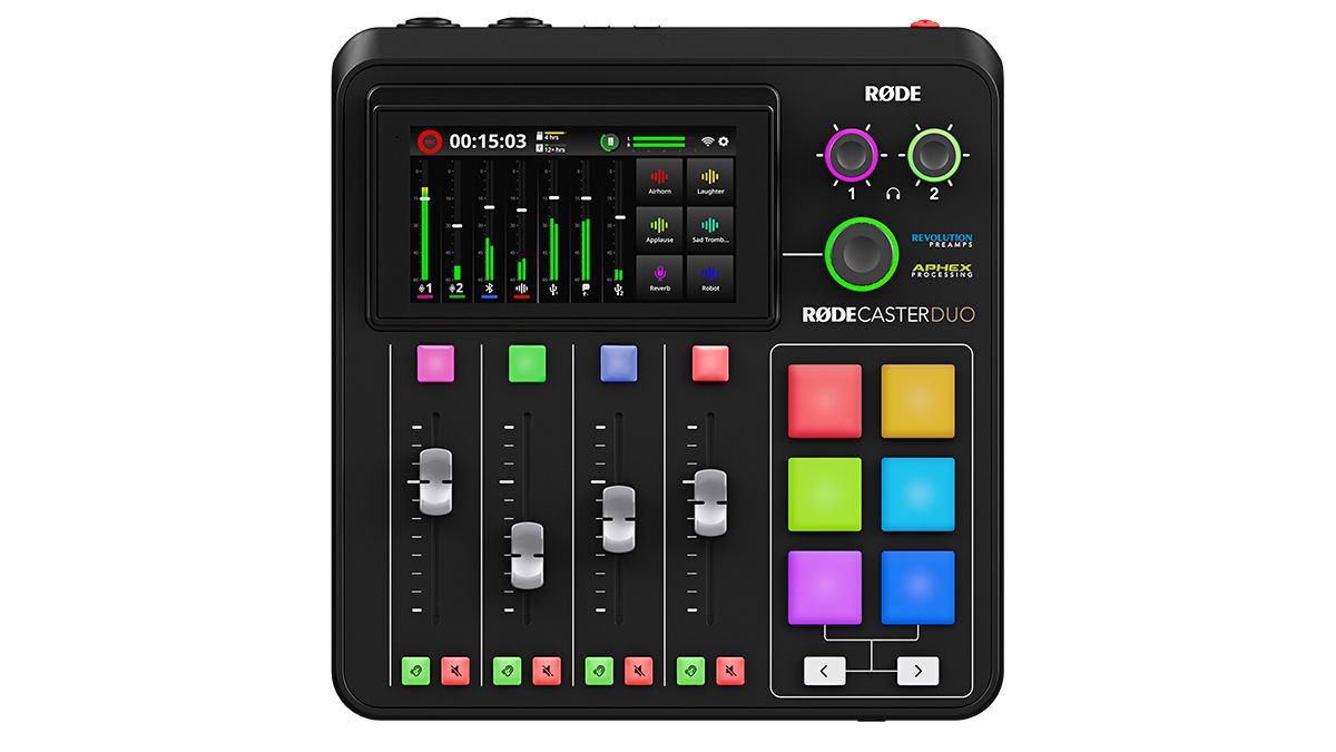 Rode Rodecaster Duo podcast mixer