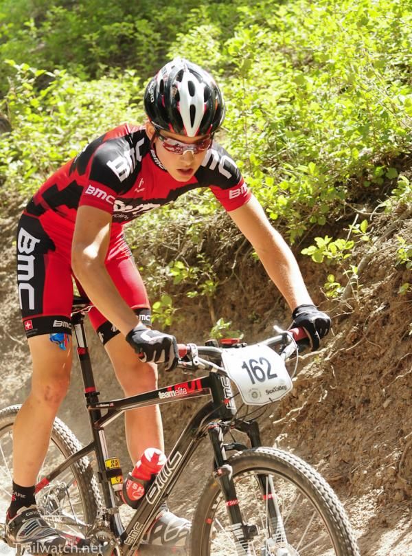 Jack Hinkens (BMC) moved up steadily to take command of second place