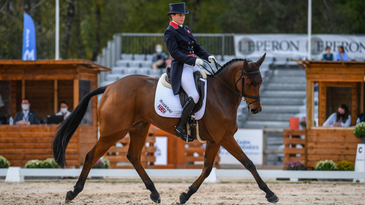 Pau Horse Trials 2020 Thursday dressage: Piggy French and Brookfield Inocent