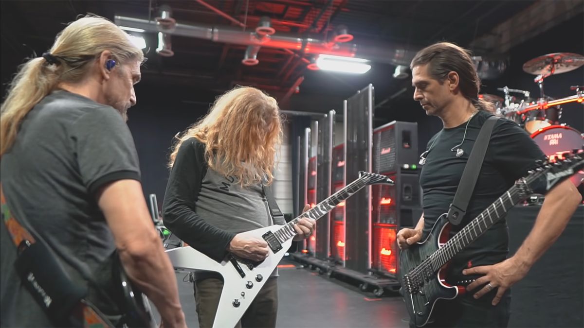 Watch Megadeth Rehearse Hangar 18, Symphony Of Destruction, Peace Sells ...