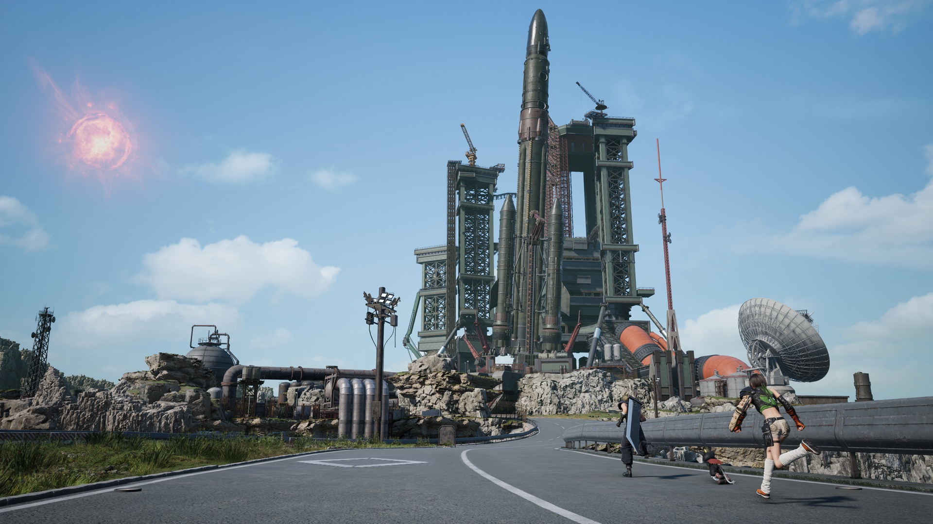 Screenshot from Final Fantasy 7 Revelation