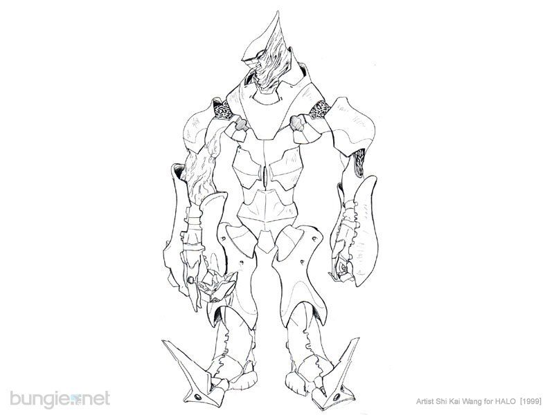 Hunter concept art