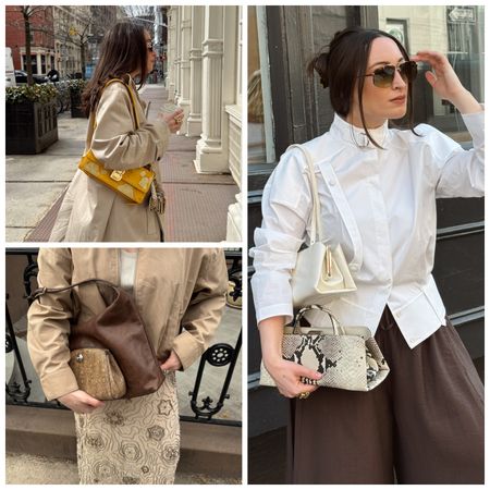 Bella Gerard wearing double bags