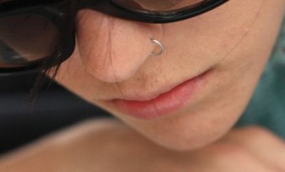 In some states, a nose ring is banned in schoolsâ€¦ unless the student can claim membership to the "Church of Body Modification."
