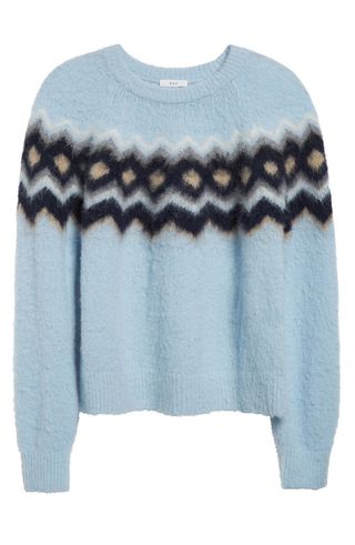 Ezra Fair Isle Alpaca & Merino Wool Blend Sweater