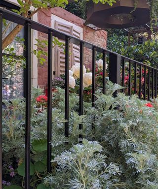 The La Mia Venezia balcony garden at the RHS Chelsea Flower Show 2024