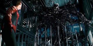 Tobey Maguire Spider-Man and Venom in Spider-Man 3