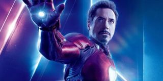 Avengers: Endgame Tony poses in his armor