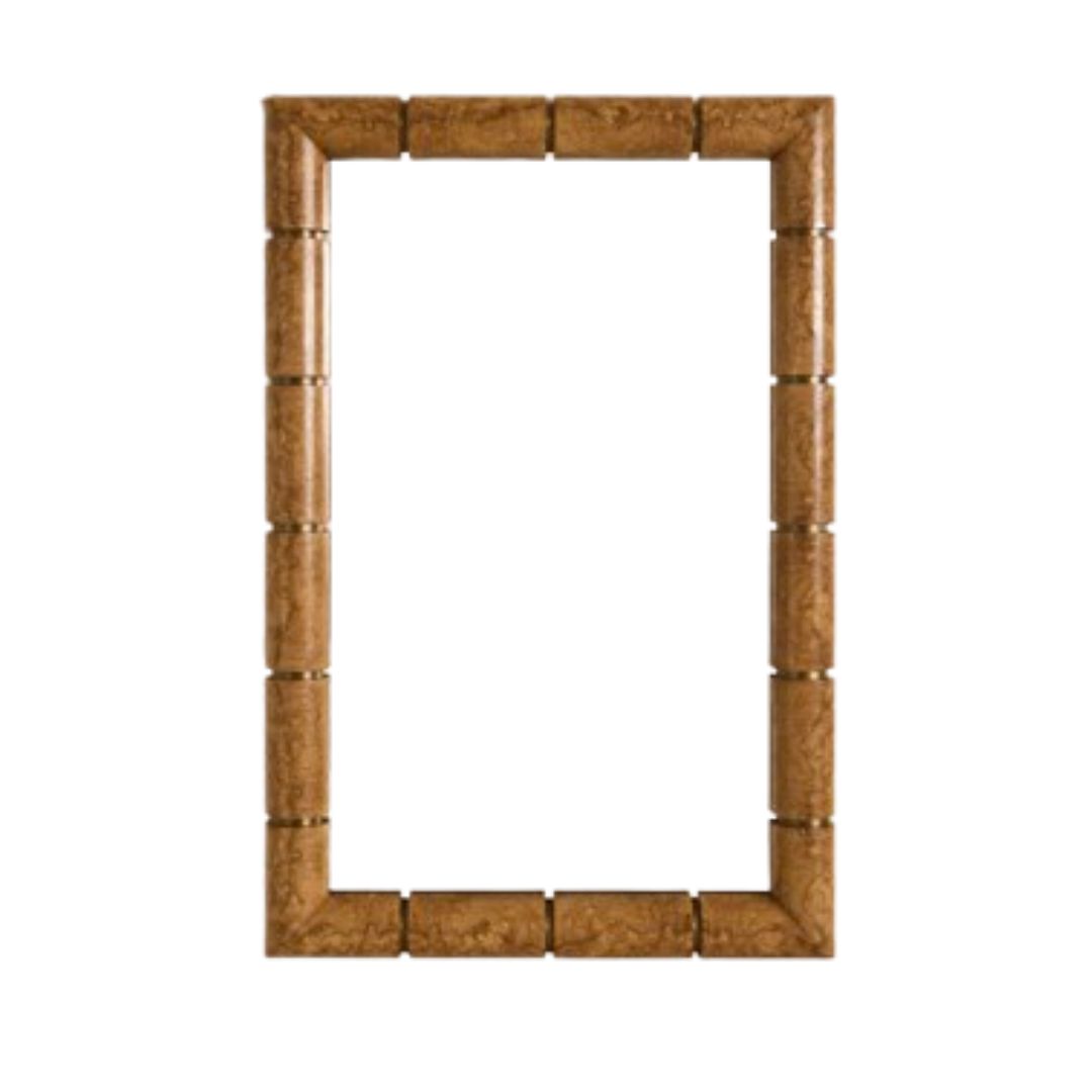 Furleigh Wall Mirror, Burl