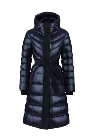 Coralia Down Belted Puffer Coat