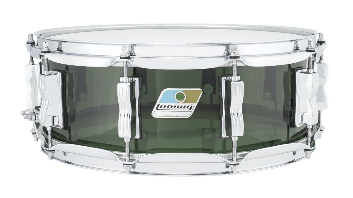 Ludwig Vistalite 50th Anniversary finishes