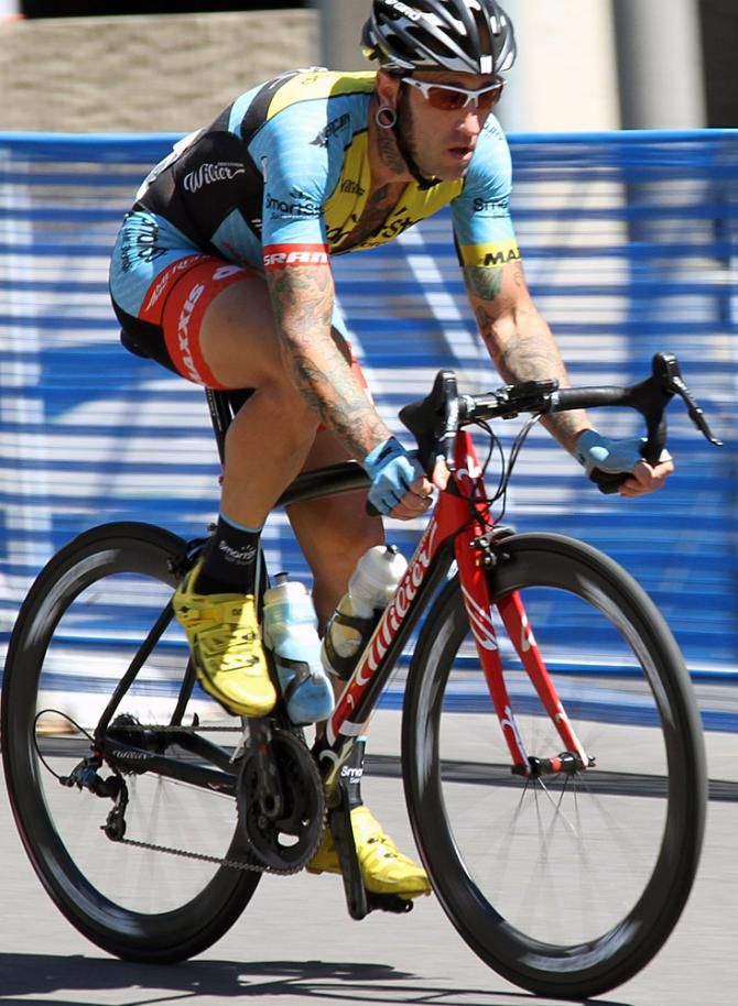 Adam Myerson (Team SmartStop) shows he still has it in spades